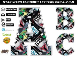 Star Wars Alphabet Letters 5