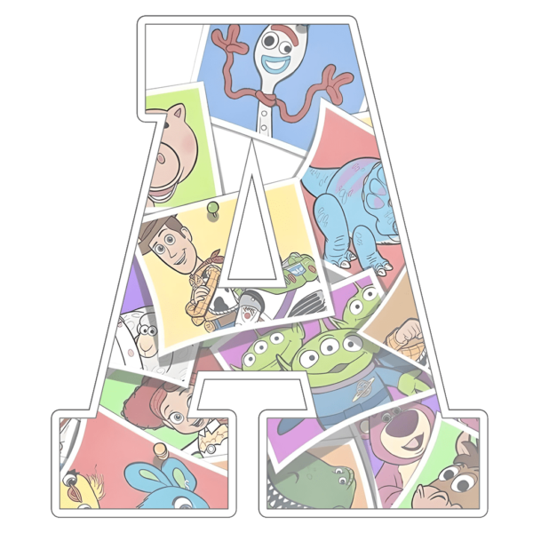 Toy Story Letters png