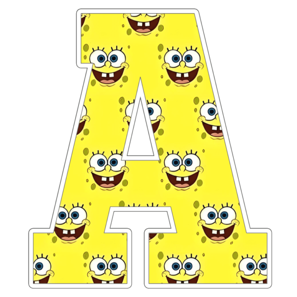 spongebob Letters