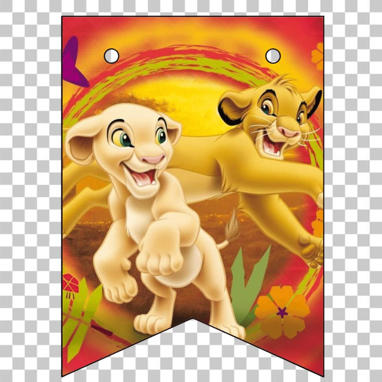 Lion King Alphabet Letters png 4 - MR ALPHABETS