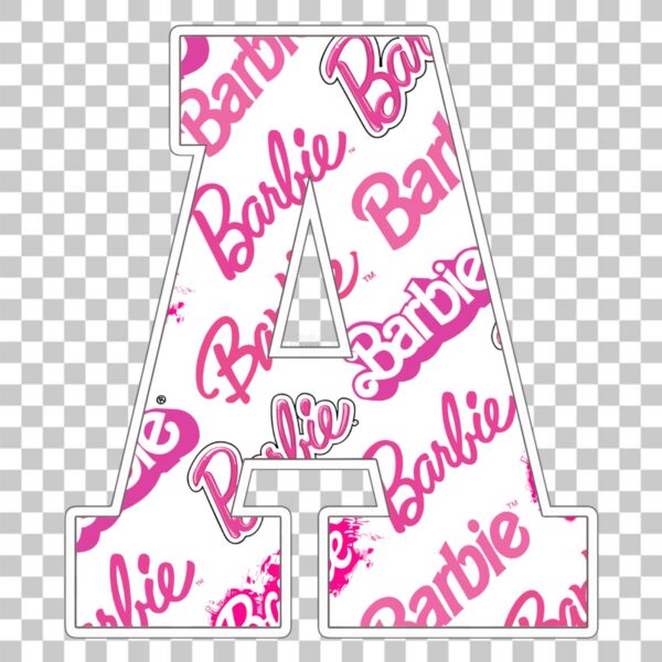 Barbie Alphabet Letters
