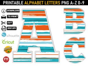 Vintage Alphabet Letters