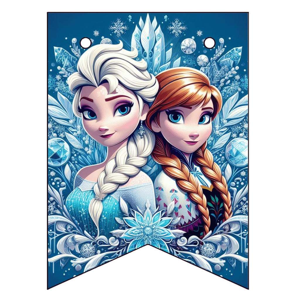 Frozen Birthday Banner