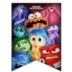 Inside Out 2 Birthday Banner