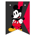 Mickey Mouse Birthday Banner 2